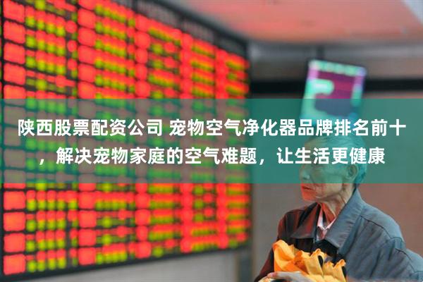 陕西股票配资公司 宠物空气净化器品牌排名前十，解决宠物家庭的空气难题，让生活更健康